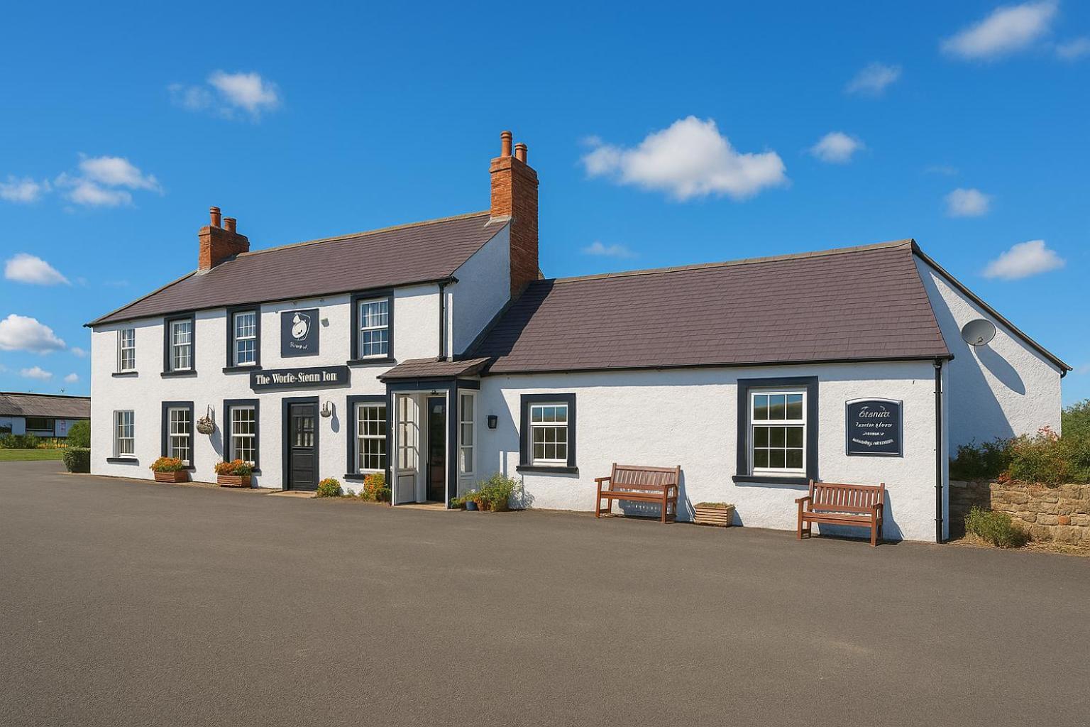 The White Swan Inn Lowick  Eksteriør bilde